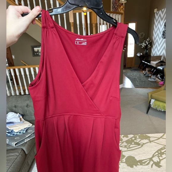 Red Eddie Bauer Dress - Picture 2 of 6